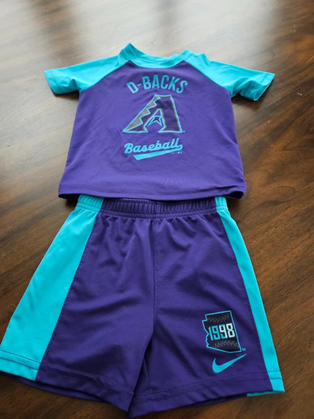 Arizona Diamondbacks Nike 2T Toddler 2025 City Connect Shorts Set